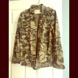 J.Crew camouflage jacket